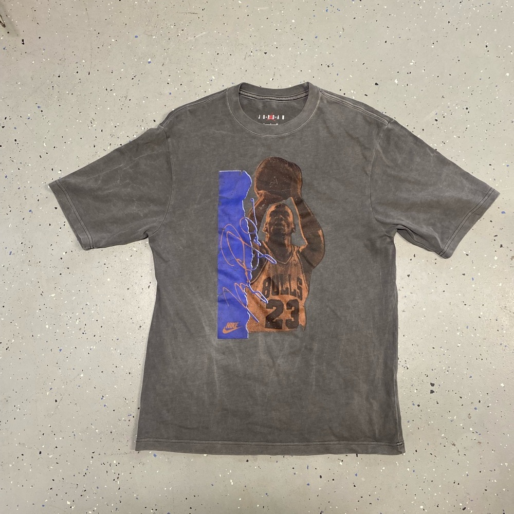 Nike Air Jordan Men's Flight 85 Heritage Short Sleeve Tee Black Size S